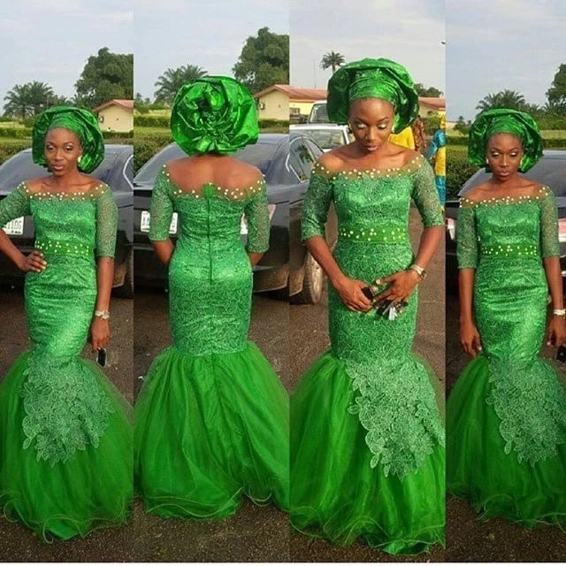 African lace dress on sale designs