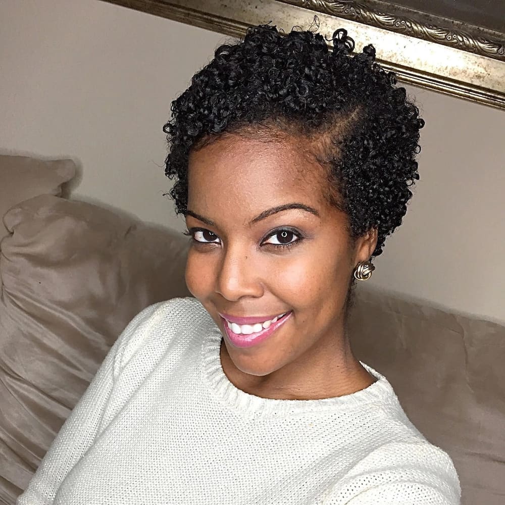 Short Afro Hairstyles For Ladies Ke