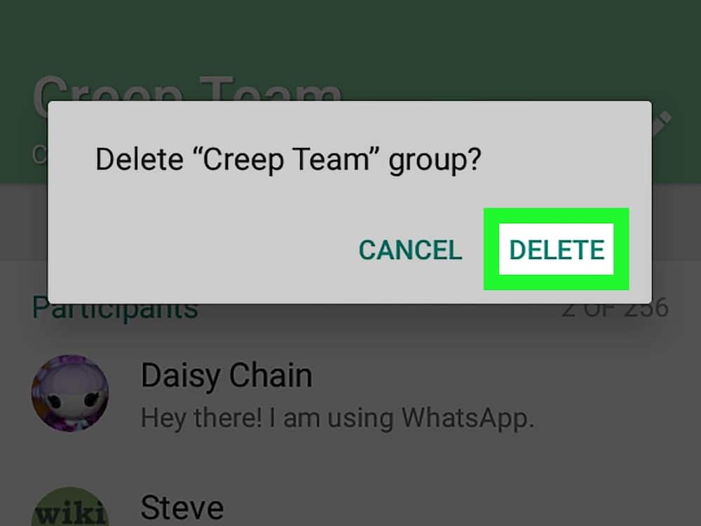 Delete WhatsApp groups completely
I can’t delete WhatsApp group
How to delete WhatsApp group I created