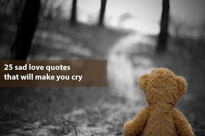 sad crying quotes about love