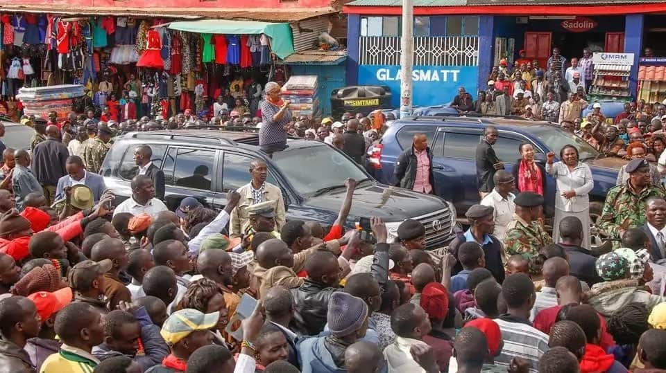Margaret Kenyatta hits the campaign trail hard for her hubby's re-election (photo)