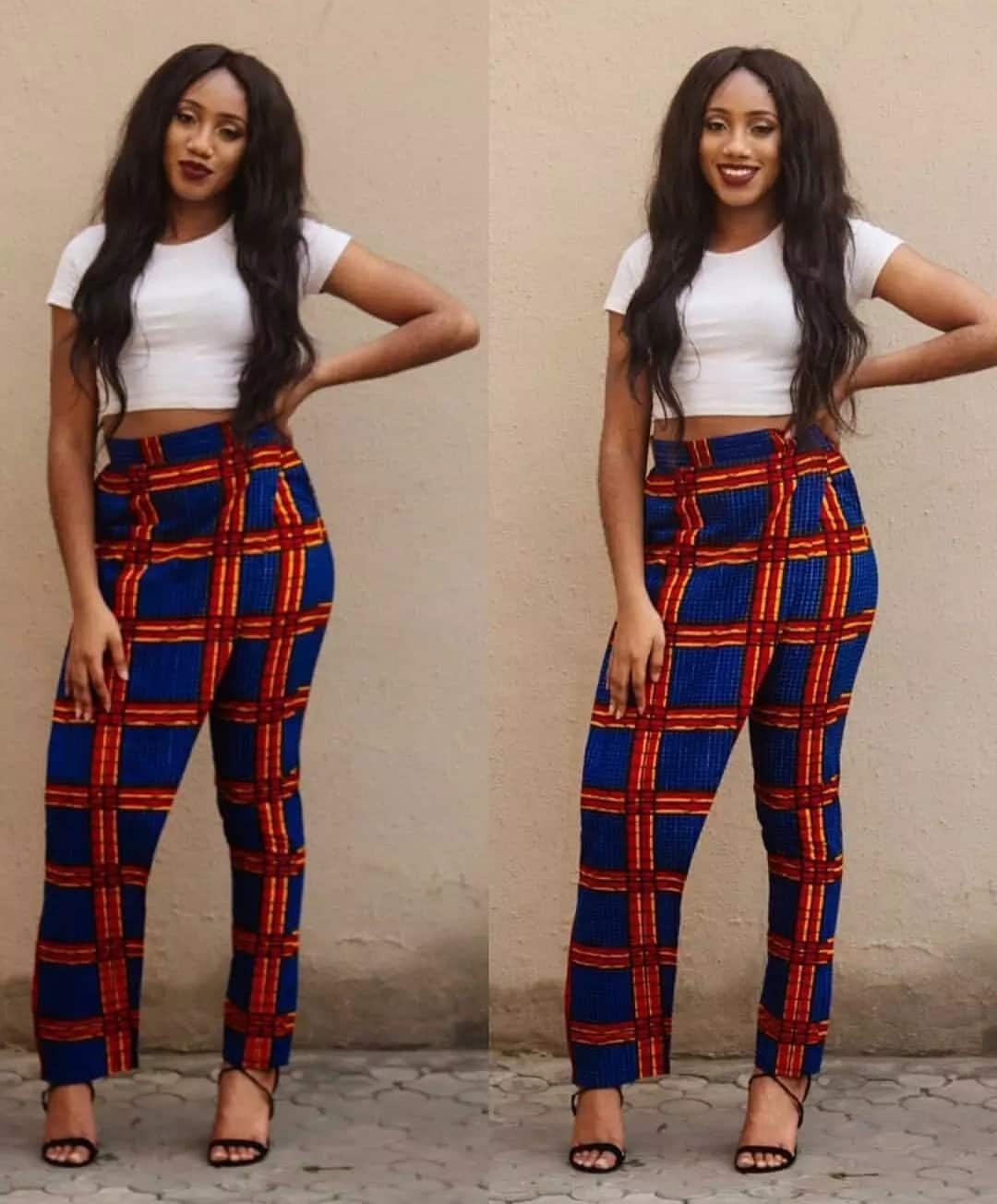 ankara styles trousers for ladies