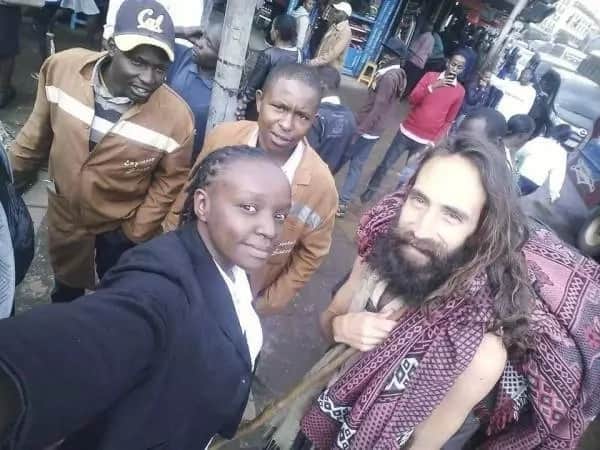 Finally 'Jesus' on the streets of Nairobi speaks