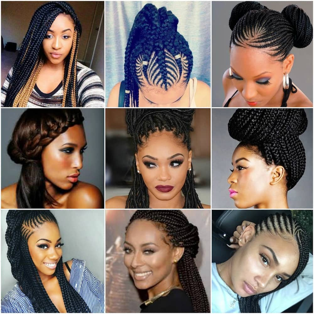 Different Hairstyles for braids in Kenya - Tuko.co.ke