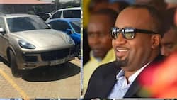 REVEALED: Popular TV girl driving a KSh 15 million car registered under Hassan Joho