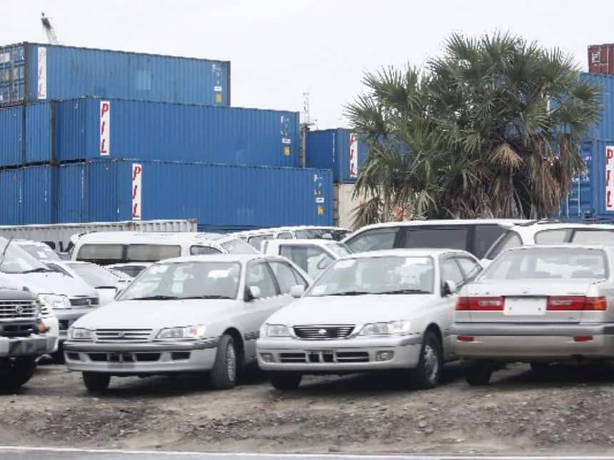 The cost of importing a car from Japan to Kenya