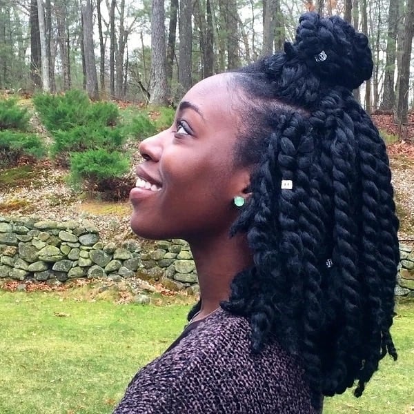 How to style twist braids 