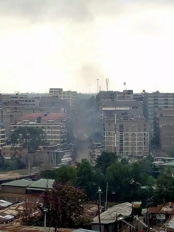 Mathare youth protest after elections rigging claims