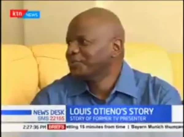 Everyone I knew has now abandoned me- former TV anchor Louis Otieno shares his lonely and sad life after sickness