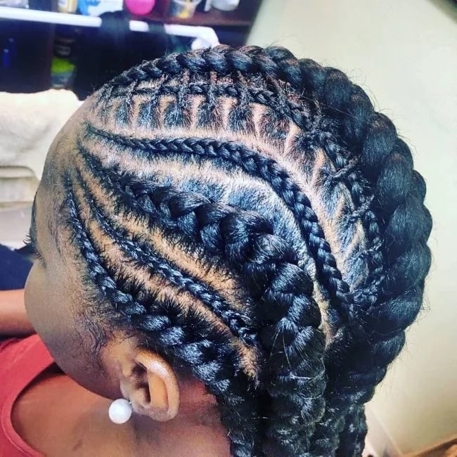 Beautiful Ghanaian Lines Hairstyles In 2020 Tuko Co Ke