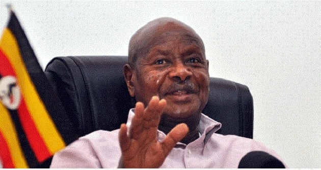 Uganda President Yoweri Museveni.