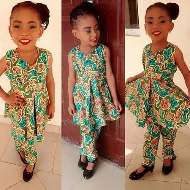 Latest African wear for kids 