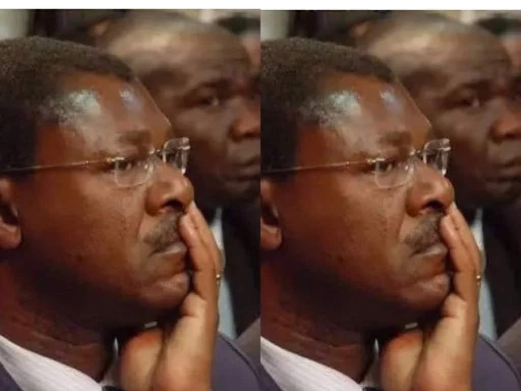 Image result for Sad Wetangula