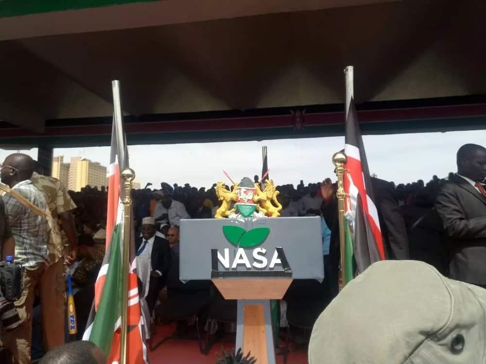 Live Update: Raila Odinga's swearing-in