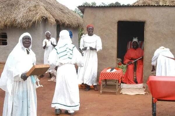 Jehovah Wanyonyi's followers burn maize flour, blue band as offerings to overcome coronavirus