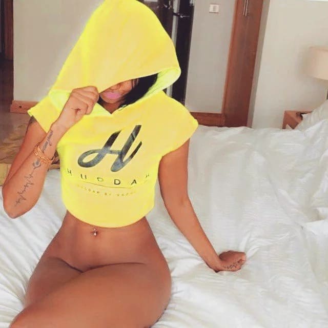 When socialite Huddah Monroe went nude