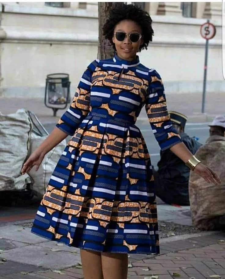 latest kitenge short dresses