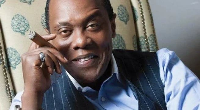 Jeff Koinange photo with cigar