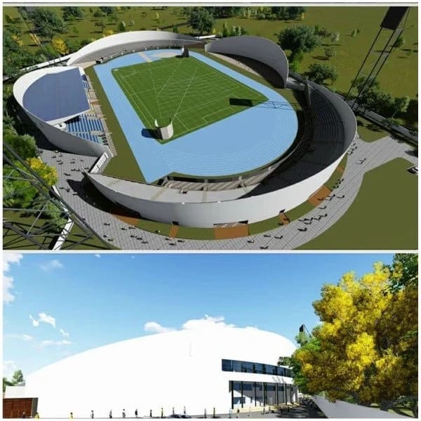 Uhuru reveals state of the art stadium and TUKO.co.ke has all the photos