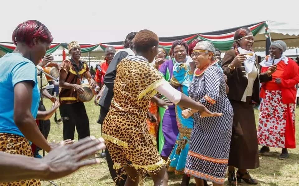 Margaret Kenyatta hits the campaign trail hard for her hubby's re-election (photo)