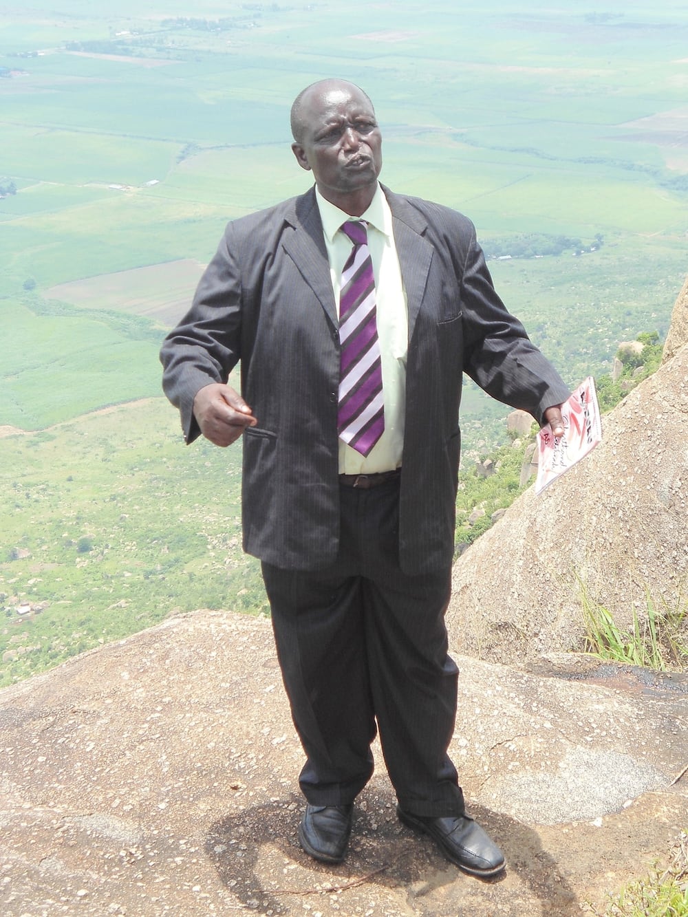 The sacred Nandi county cliff where the aged willingly jump to their death