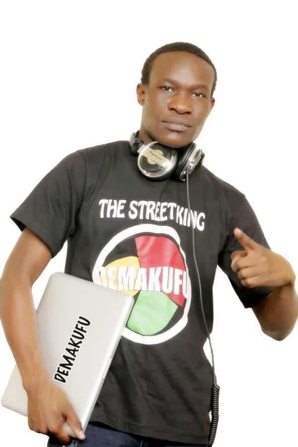Popular street DJ Demakufu shows off his face for the first time