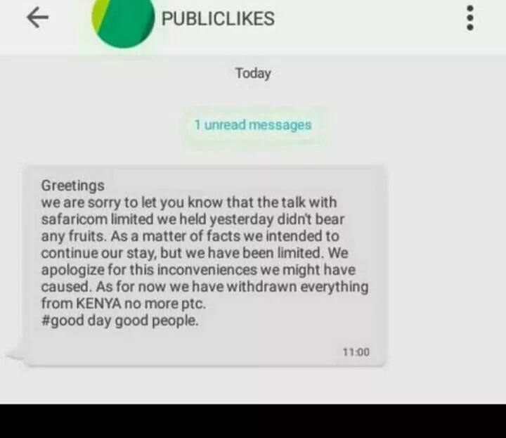 Agony for Kenyans as the Publiclikes website closes shop, sinking millions