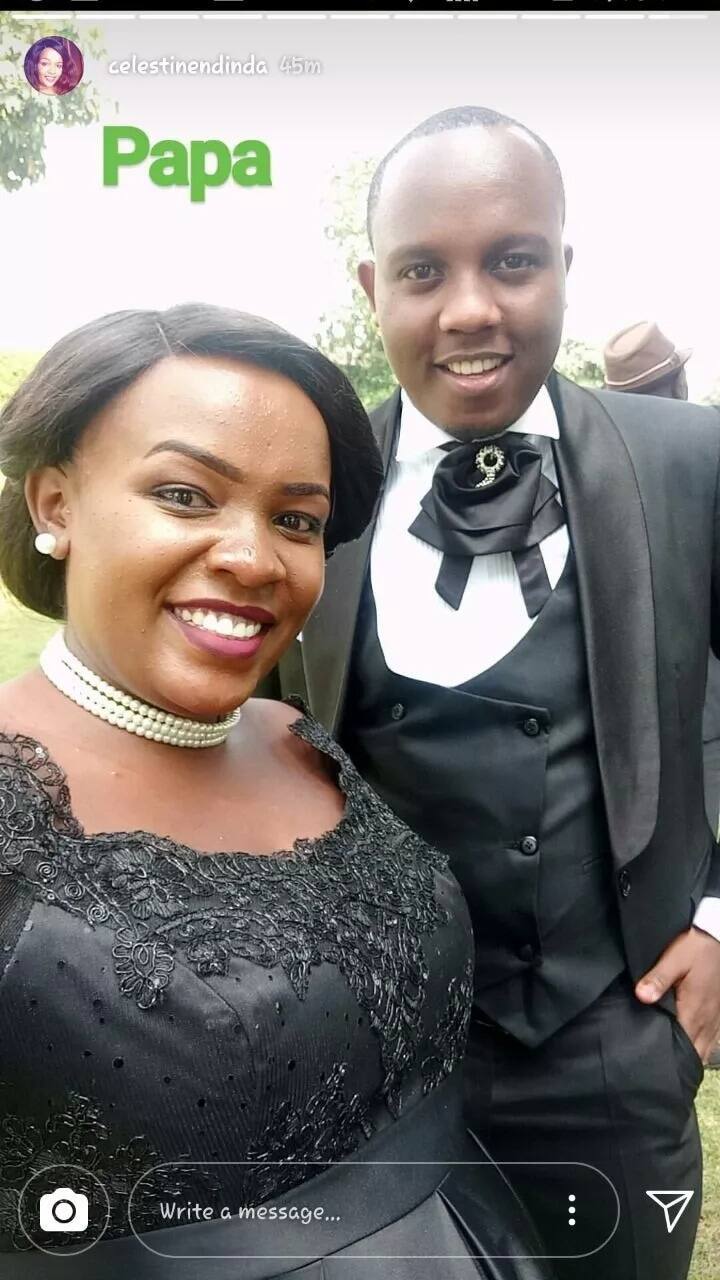 Finally, Celina of mother-in-law weds her her husband Phillip Karanja