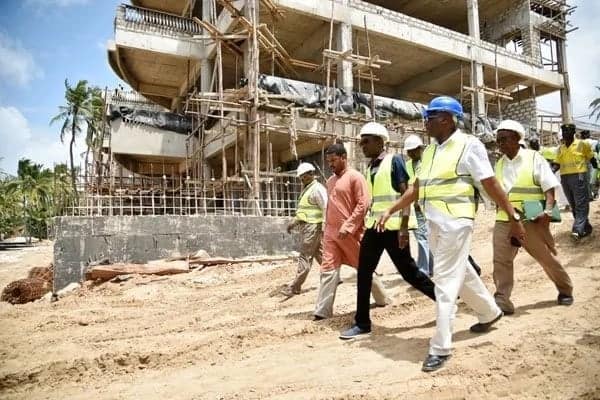 Hoteli iliyoangaziwa kwa kujengwa ufuoni Mombasa yadaiwa kuwa ya Ruto