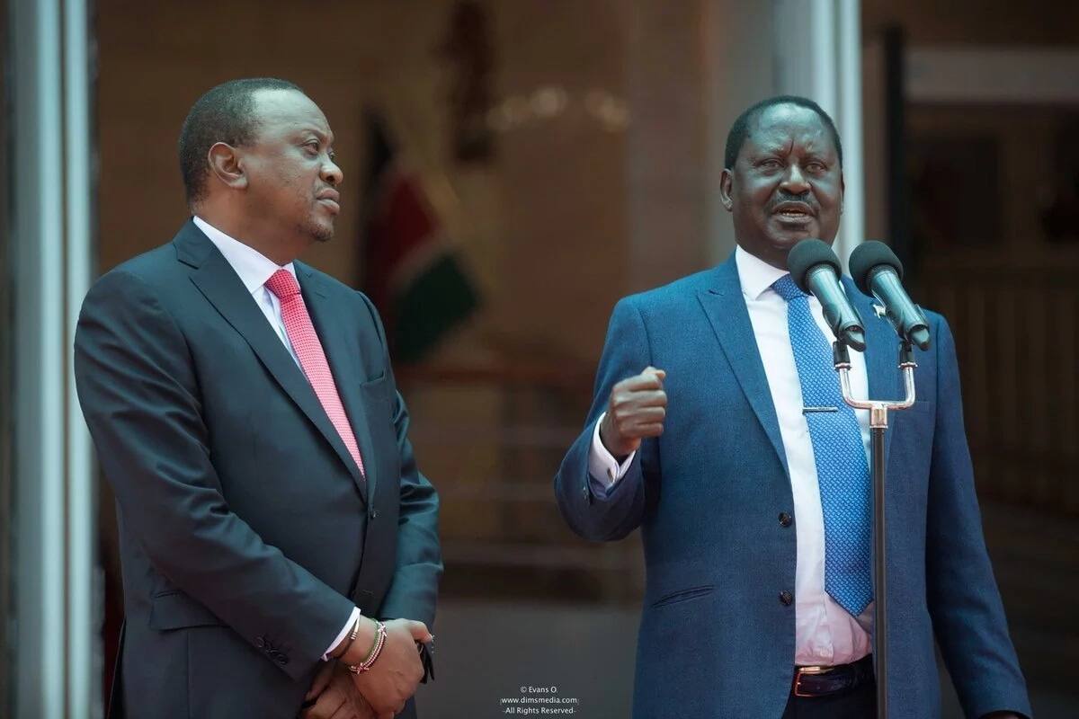 Image result for Uhuru-Raila