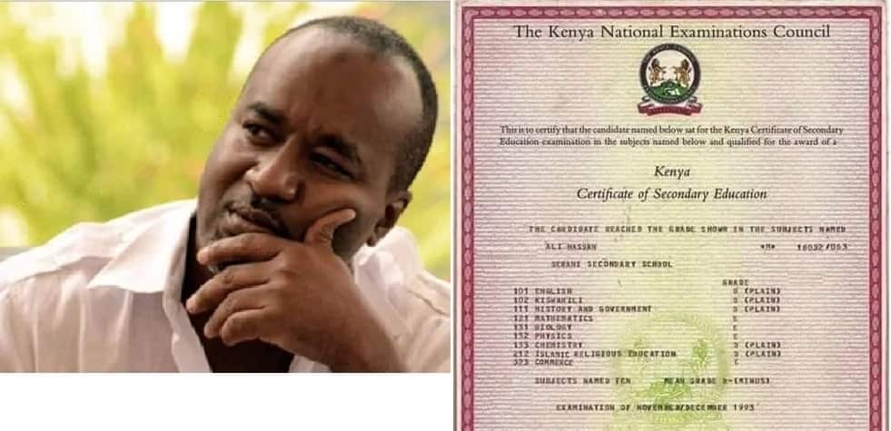 Rais Uhuru Kenyatta alipata alama ya "D" katika mtihani wa KCSE