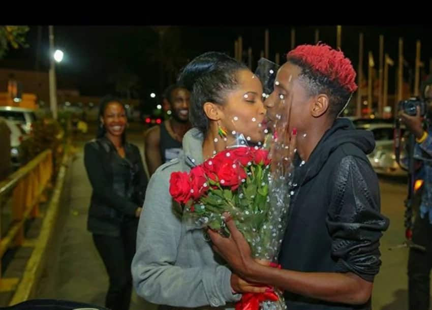 Image result for eric omondi and girlfriend