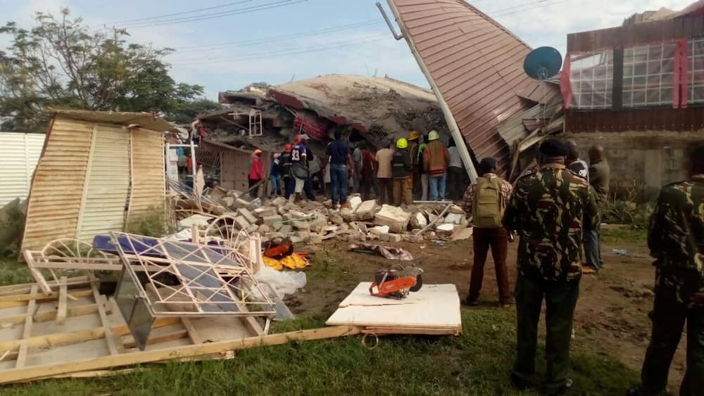 Building collapses in Ruai near Eastern bypass, several people trapped
