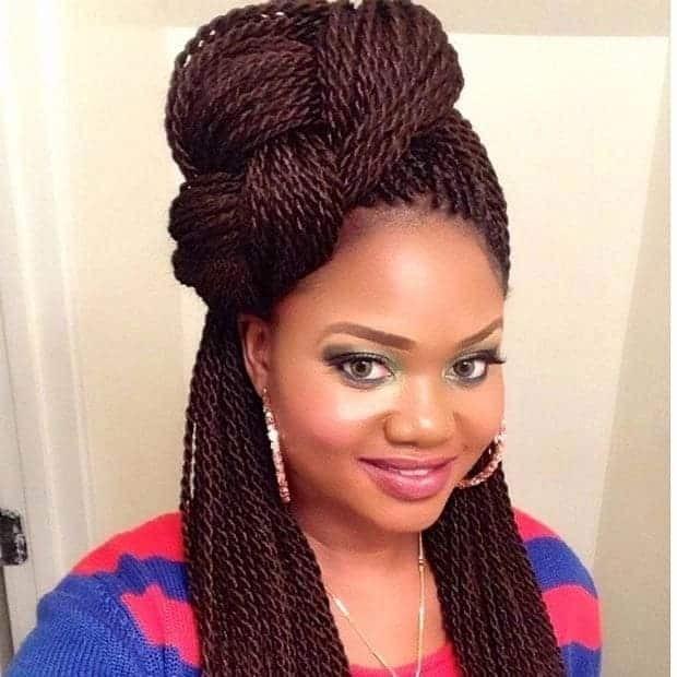 Featured image of post Braid Twist Hairstyles Pictures / Senegalese twist crochet braids typically use kanekalon hair, which results in a tighter and smoother finish.