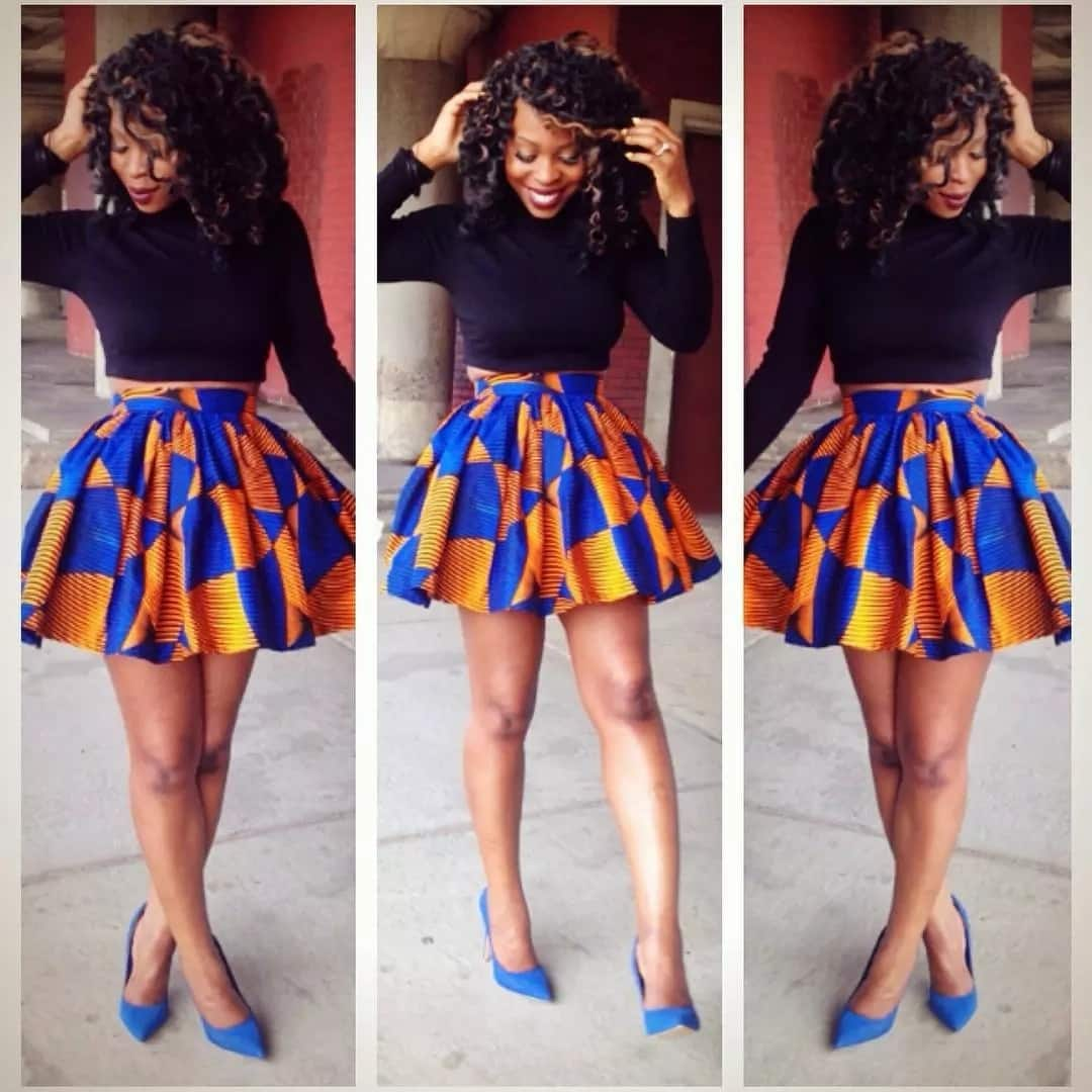 Kitenge skirt shop designs for ladies