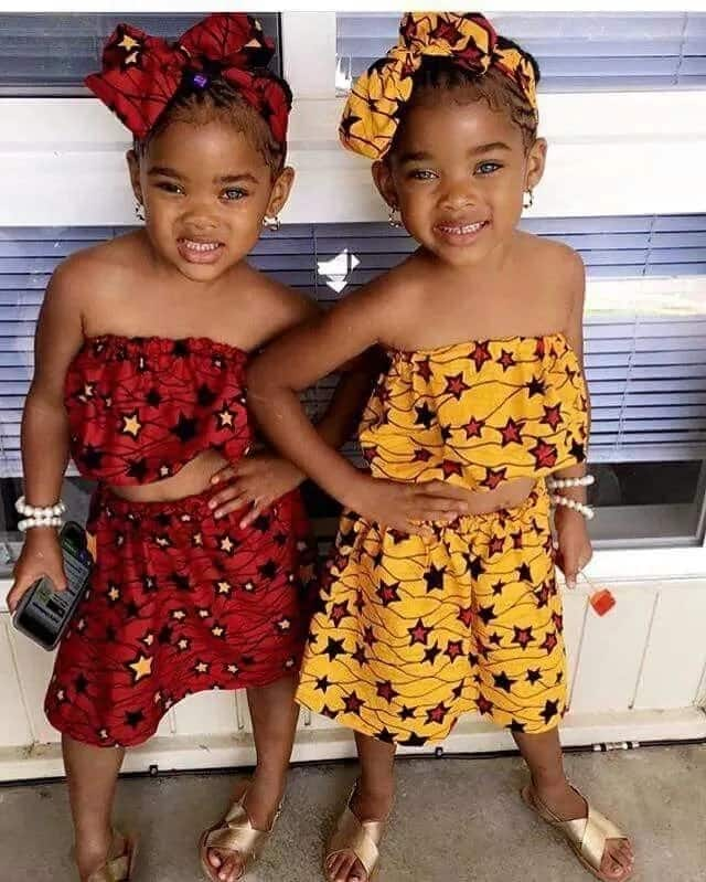 Chitenge dresses for discount kids