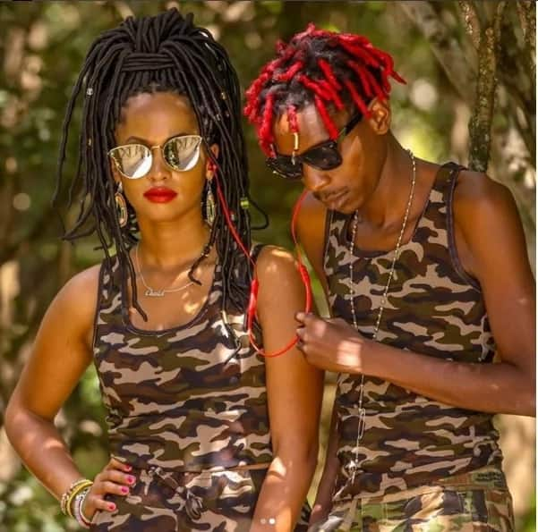 Eric Omondi's Italian bae shows Kenyan men what the comedian enjoys in revealing tight bikini