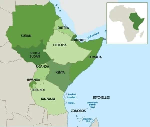 east african countries