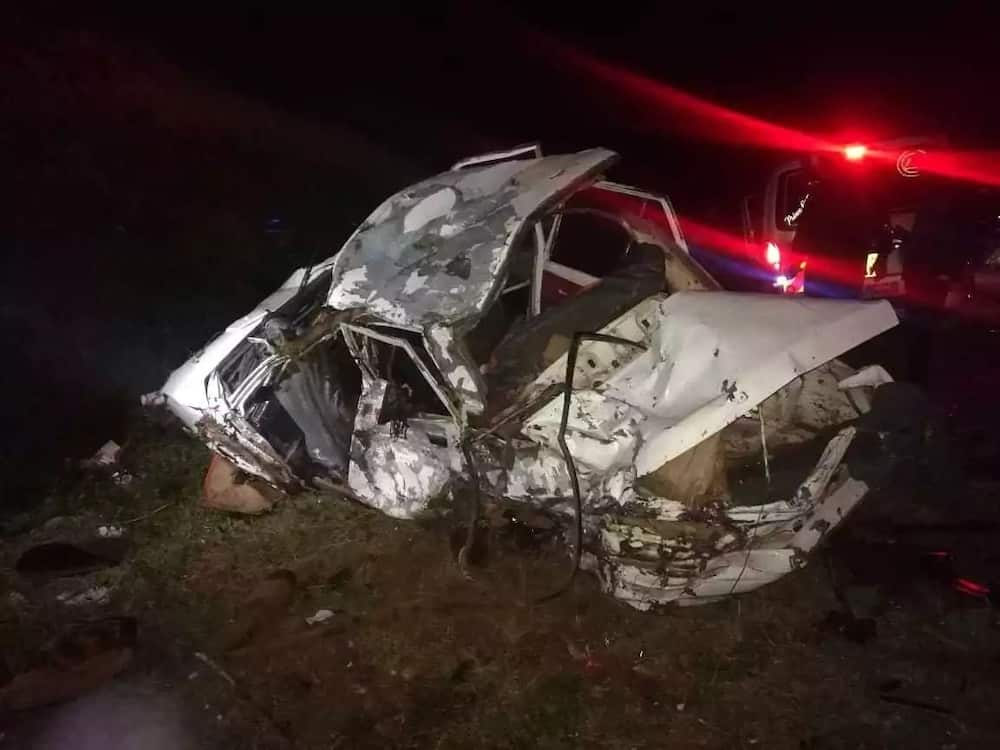 Five family member returning from family gathering perish in grisly road accident