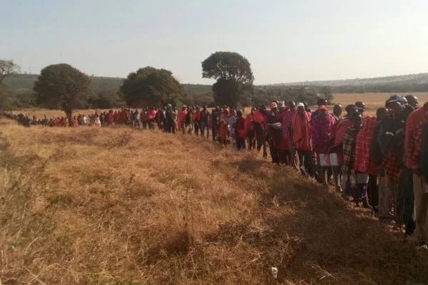 Ntimama's burial in Narok underway