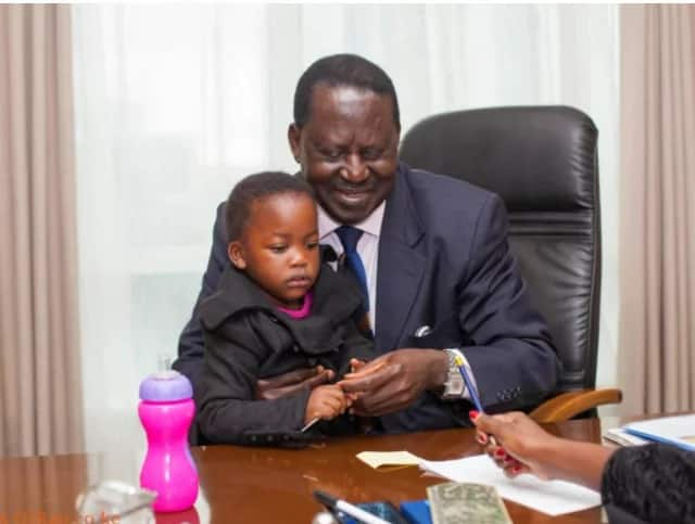 Raila Odinga's grandchildren who have grown in front of our eyes