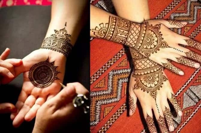 100+] Latest Front Hand Simple Mehndi Designs | Styled