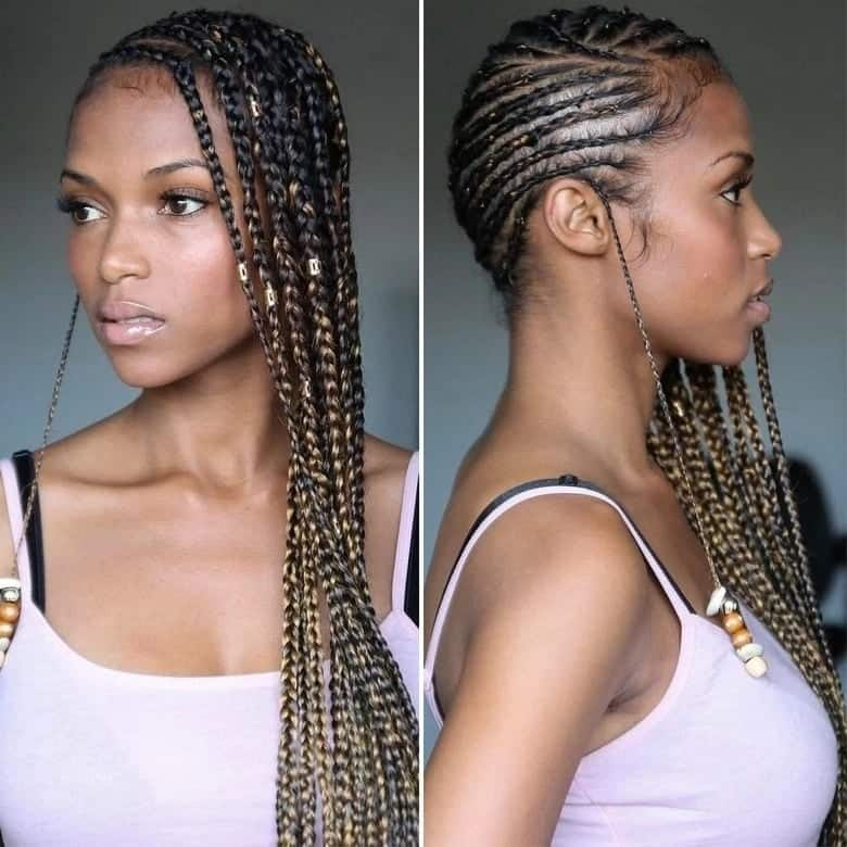 Simple Cornrow Braid Hairstyles For Natural Hair Tuko Co Ke