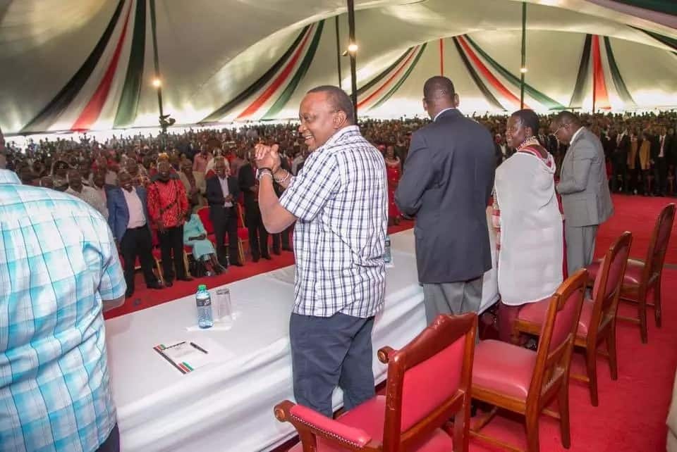 Uhurus big lie to leaders from kajiado as he insulted Musalia Mudavadi