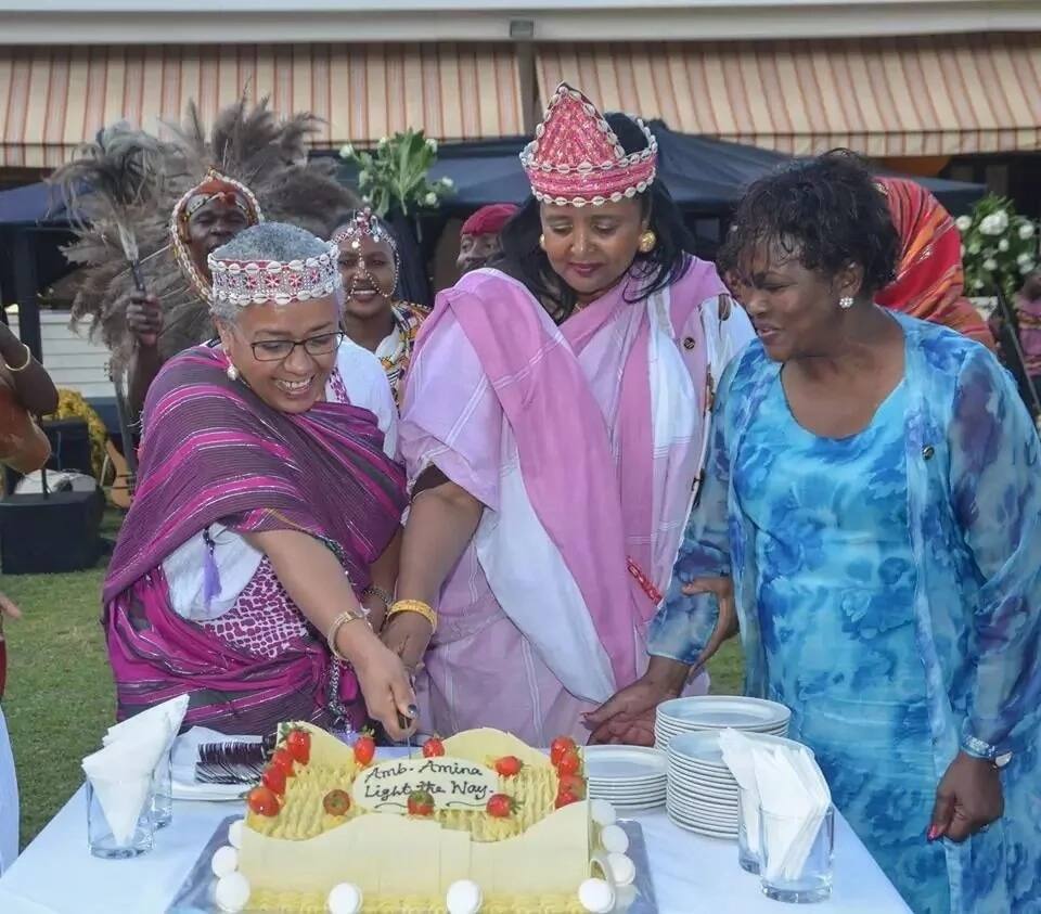 Hili hapa vazi la KUPENDEZA la Margaret Kenyatta ambalo limeibua msisimko mkubwa (picha)