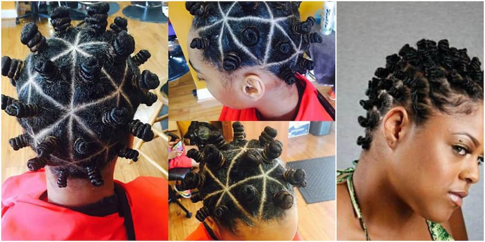 20 Beautiful Bantu Knots Hairstyles On Short Hair Tuko Co Ke