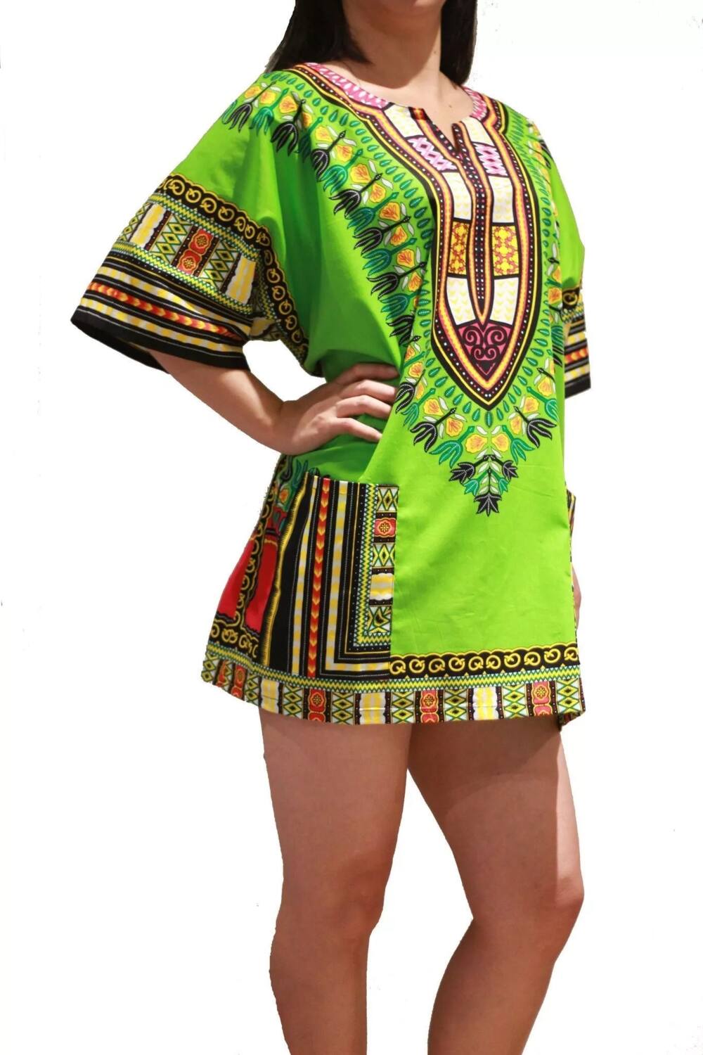 Top dashiki shirt designs for women