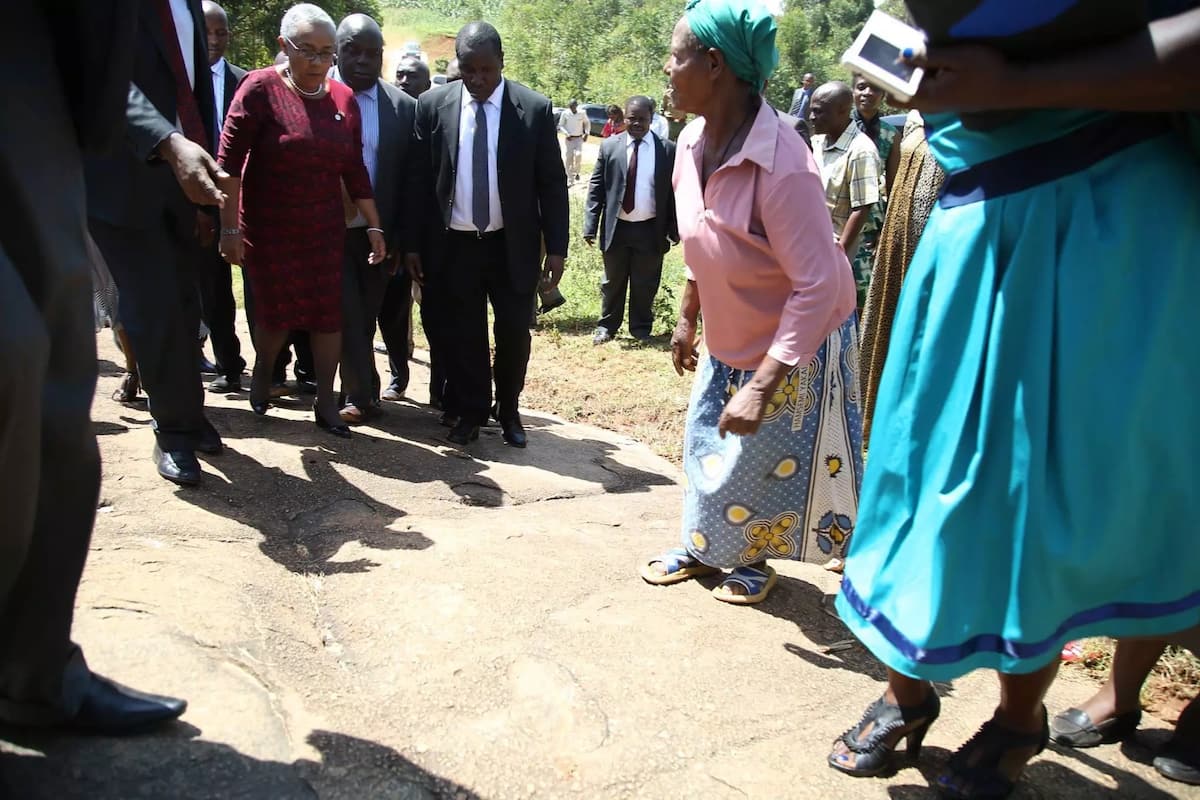 Margaret Kenyatta visits village where Jesus walked