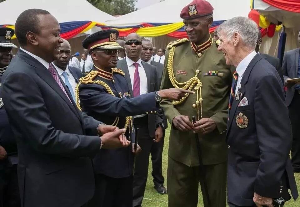 Picha za Rais Uhuru akiwa Nyeri, usalama ulikuwa wa juu