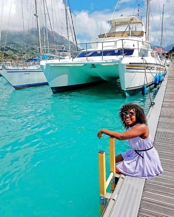 Sonkos daughter, Saumu Mbuvi shows off photos of her romantic vacation with her lover